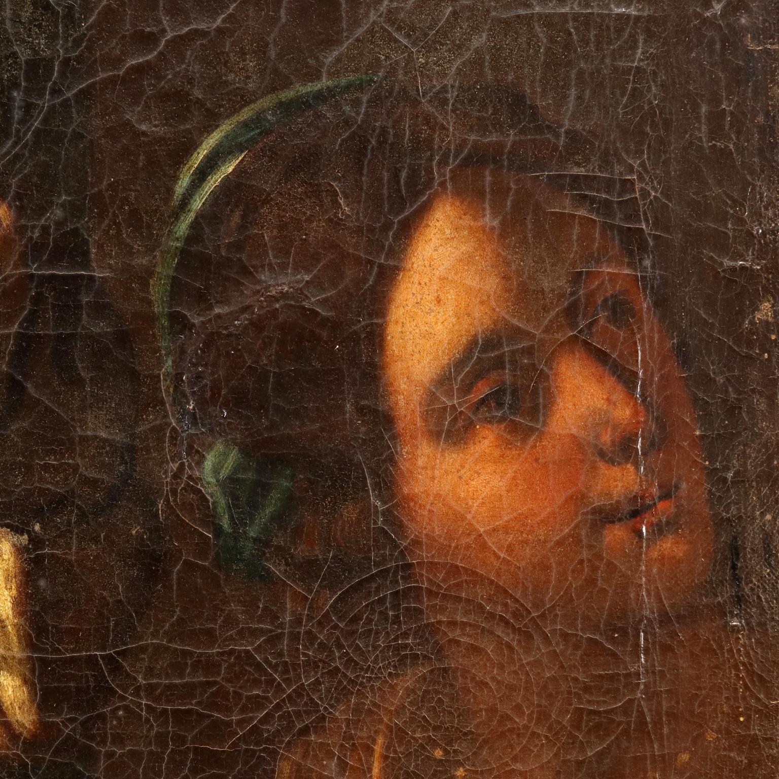 Dipinto Betsabea al Bagno XVIII-XIX secolo in vendita 1