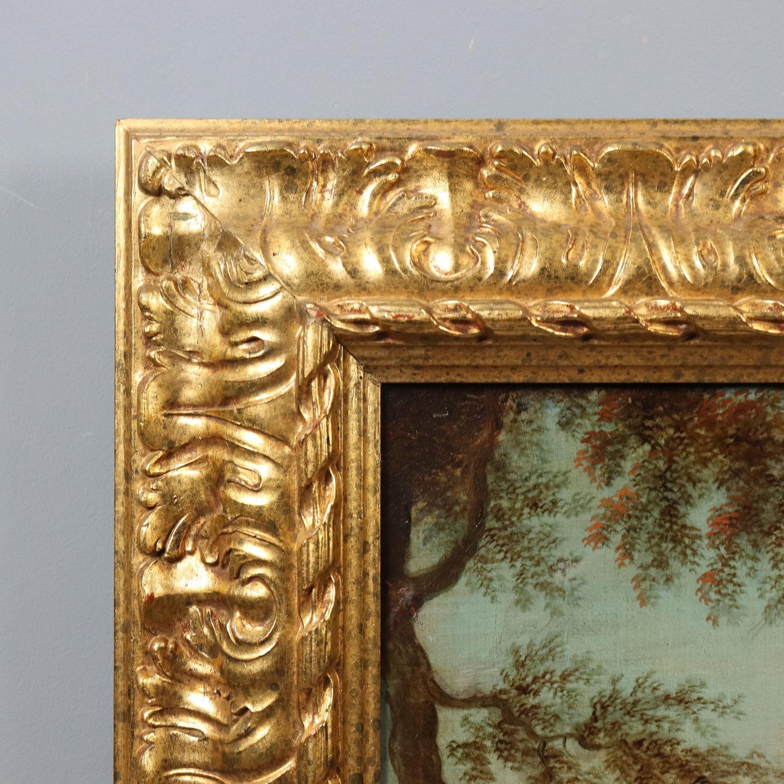 Dipinto Capriccio Architettonico con Figure XVIII secolo im Angebot 5