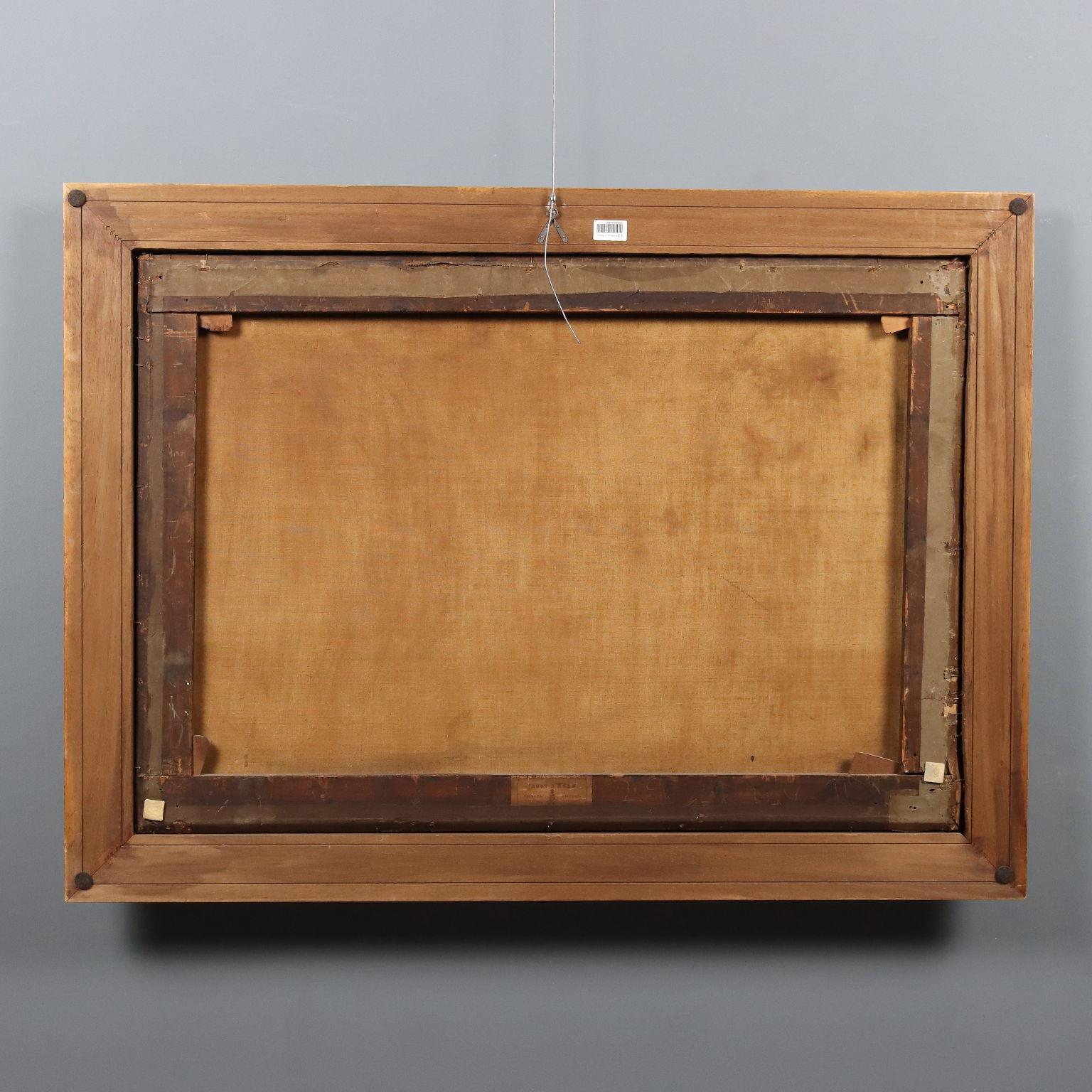 Dipinto Capriccio Architettonico con Figure XVIII secolo im Angebot 7