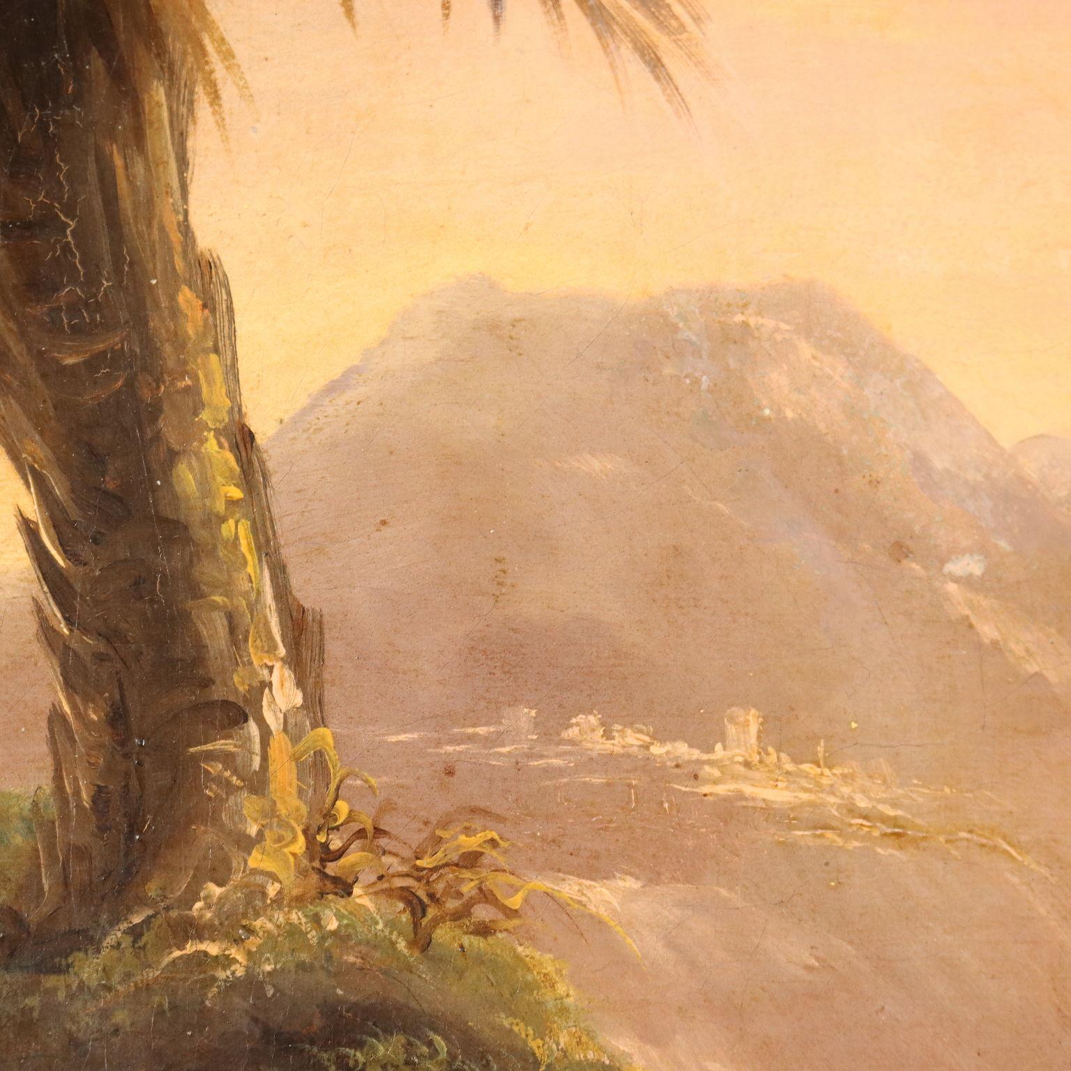 Dipinto con La Resurrezione di Lazzaro metà XIX secolo For Sale 1