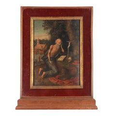 Gemälde mit dem büßenden Heiligen Hieronymus