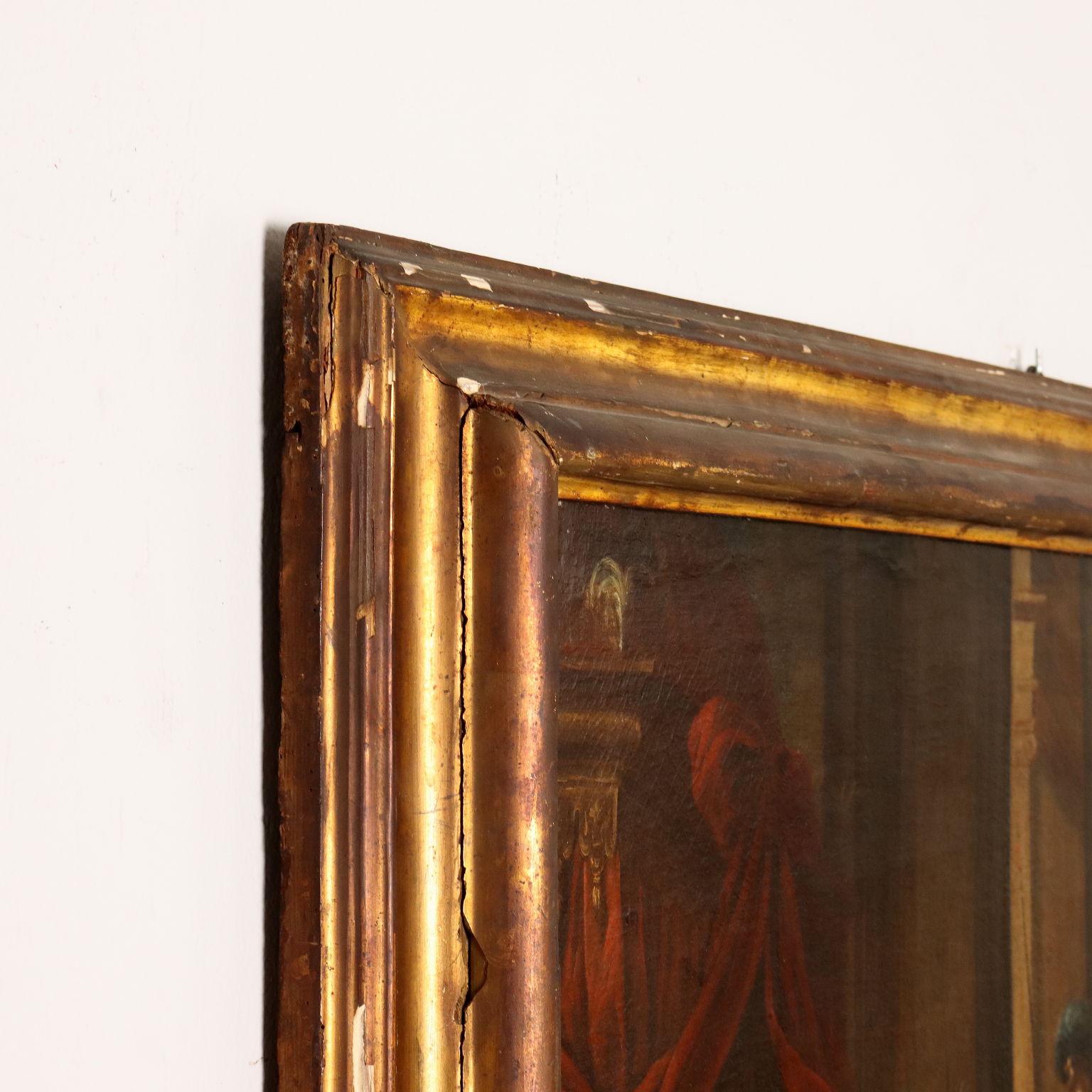 Pintura con escena de episodio histórico, 1600-1700 en venta 5
