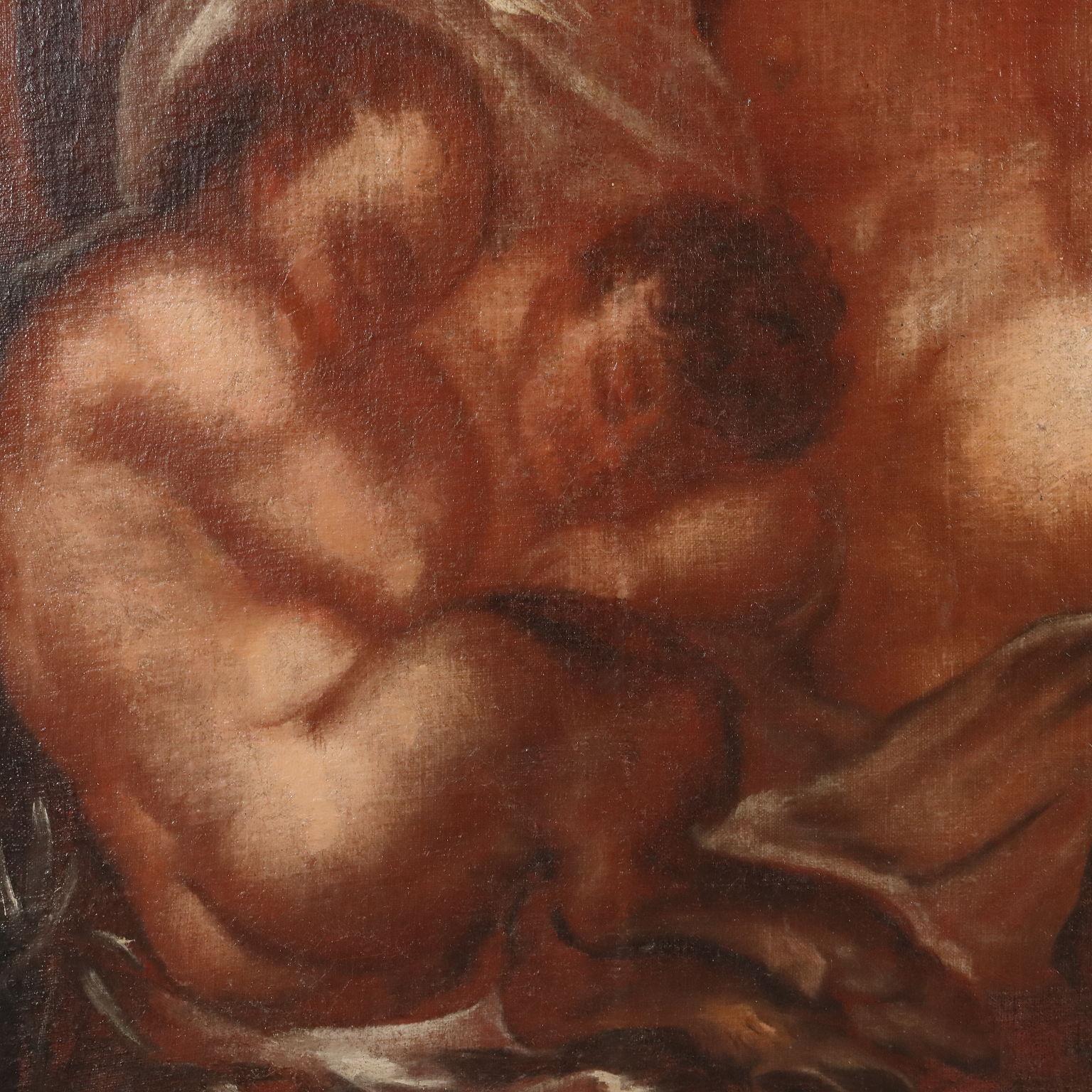 Peinture avec Triomphe de Bacchus 18e siècle en vente 4