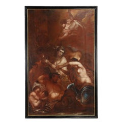 Dipinto con Trionfo di Bacco XVIII secolo