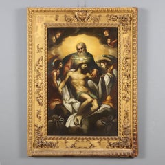 Painting Copy from Ludovico Cardi, Trinity, 18th century