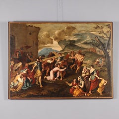 Dipinto Copia da Pierre Mignard Gesù sul Cammino del Calvario XVIII secolo