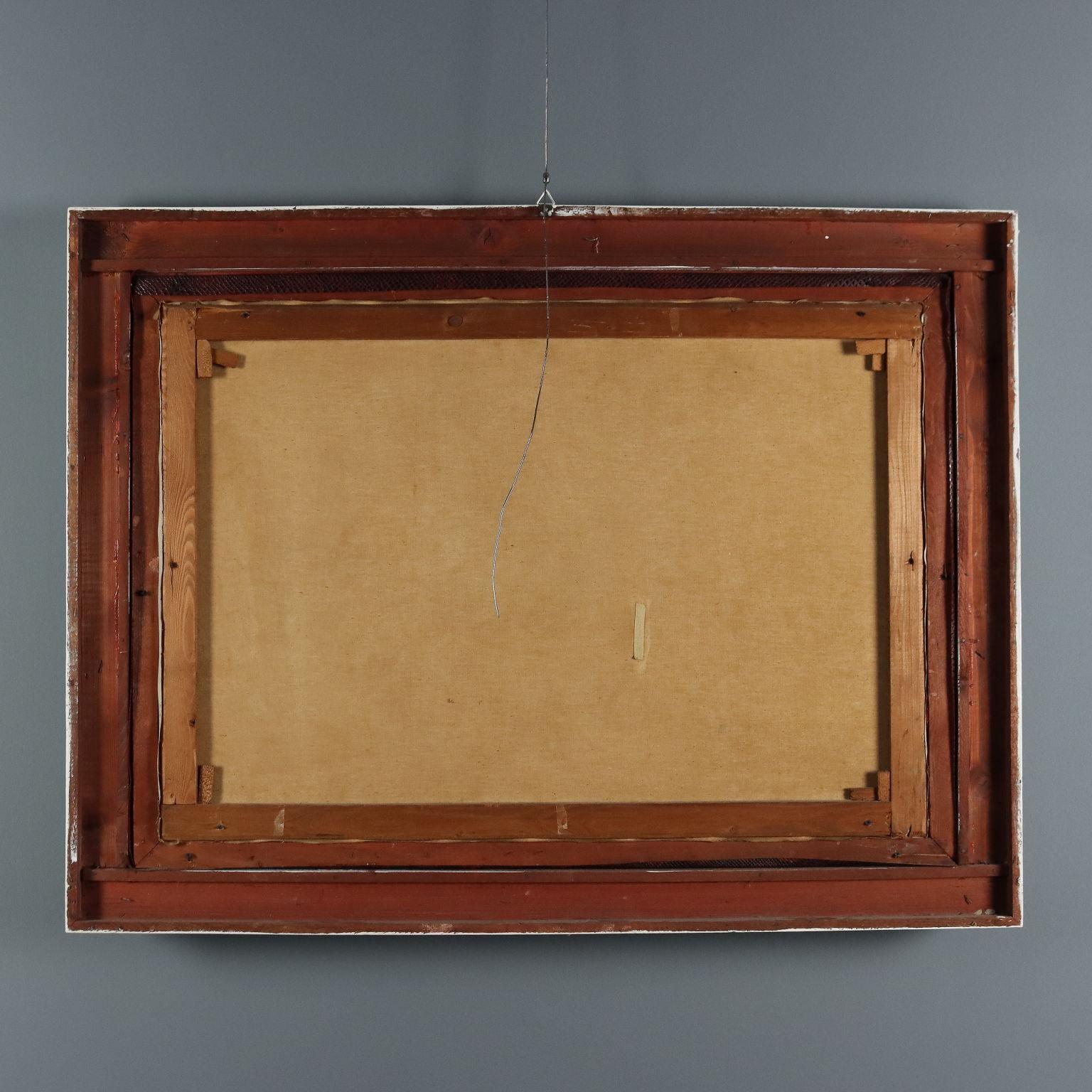 Peinture d'Antonio Zavaga Genre Scène de cour en vente 8