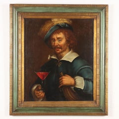 Painting The Wine Drinker 18th century