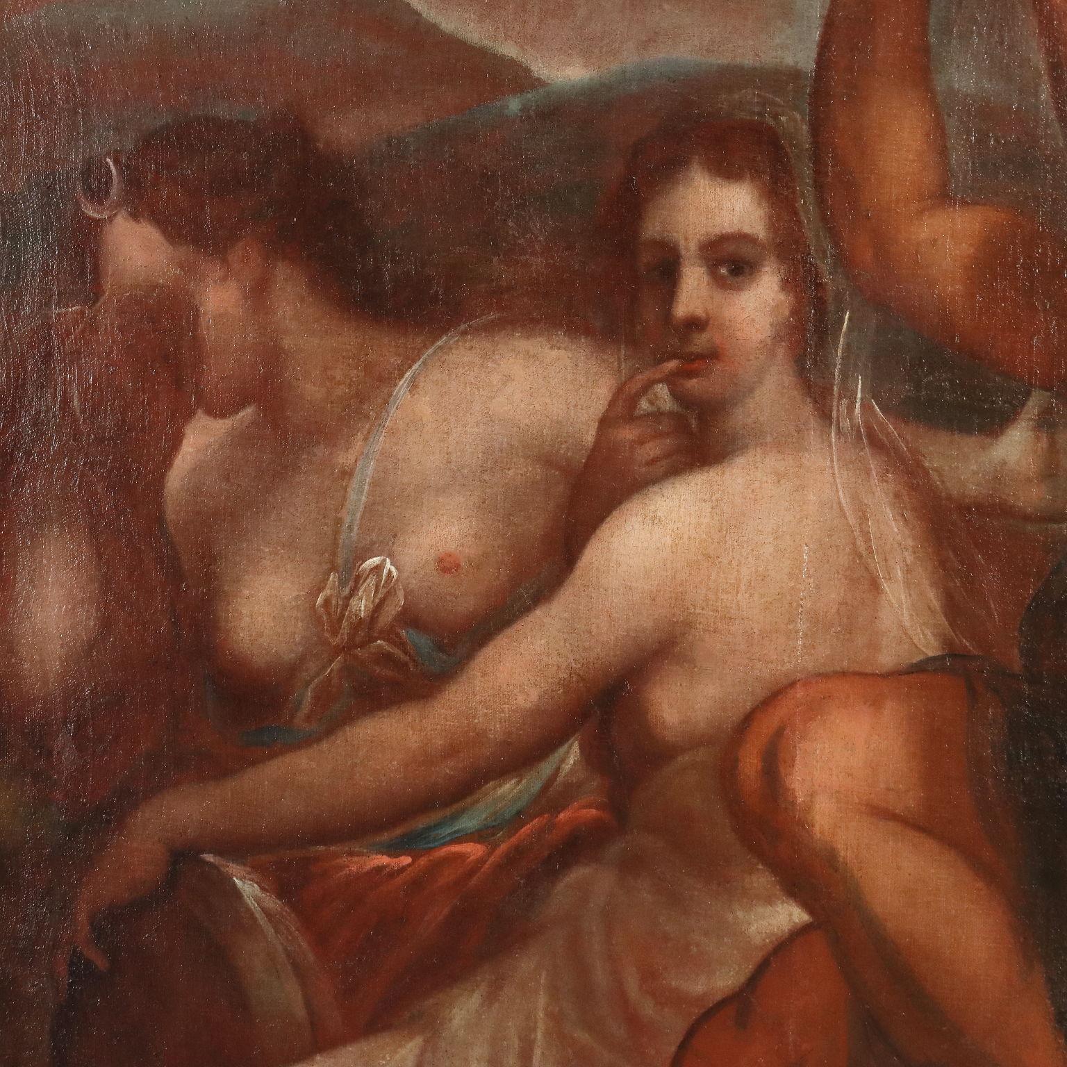 Dipinto Il Giudizio di Paride XVIII secolo in vendita 2