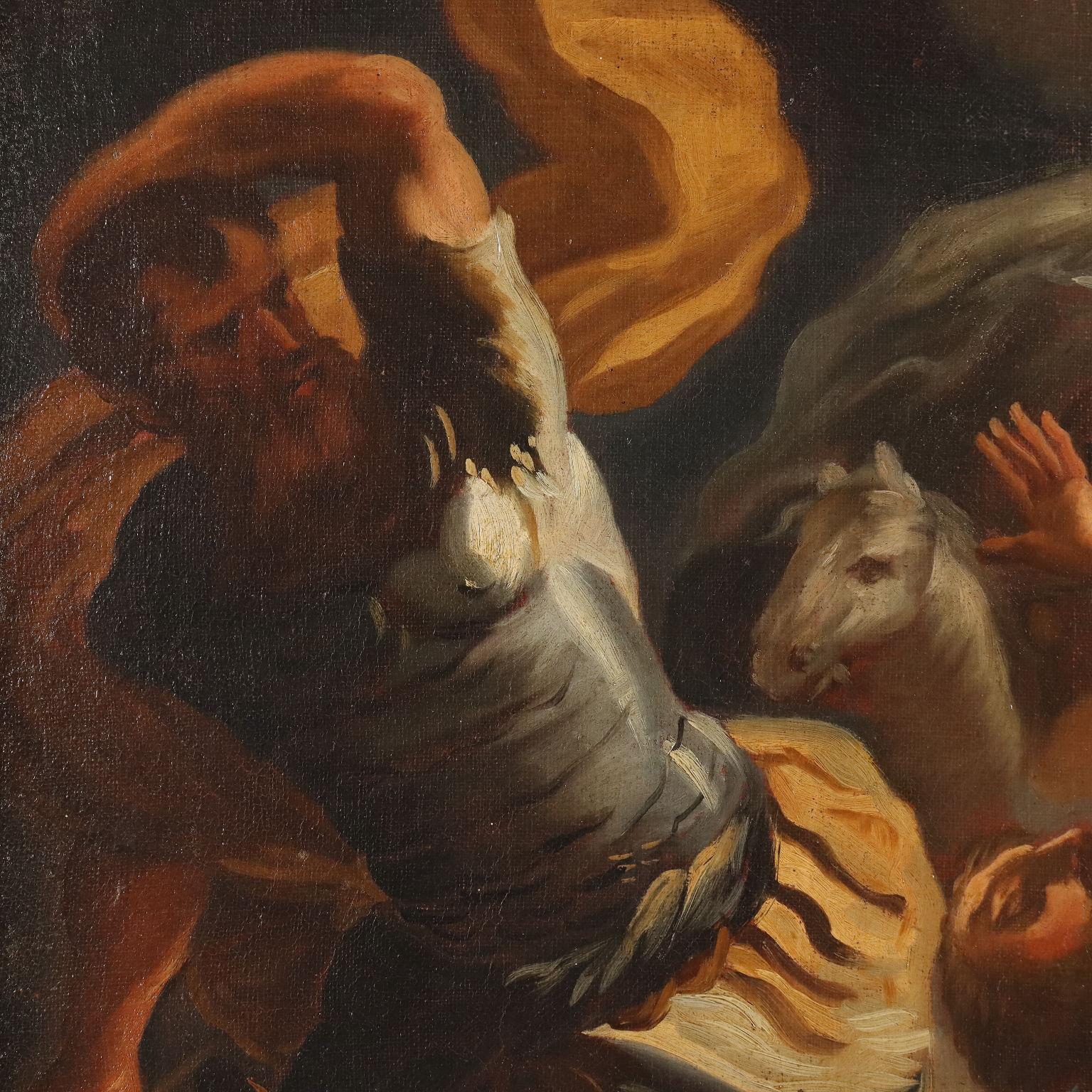 Painting The Conversion of St. Paul 17th century For Sale 3