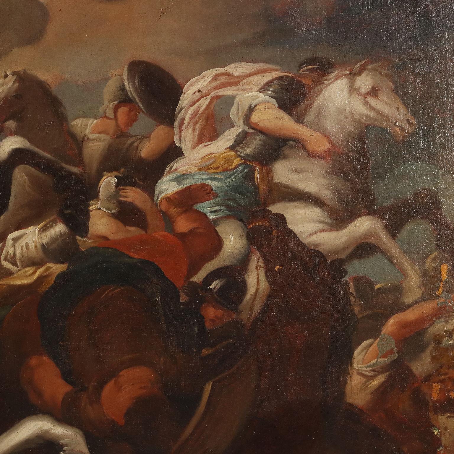 Painting The Conversion of St. Paul 17th century For Sale 4