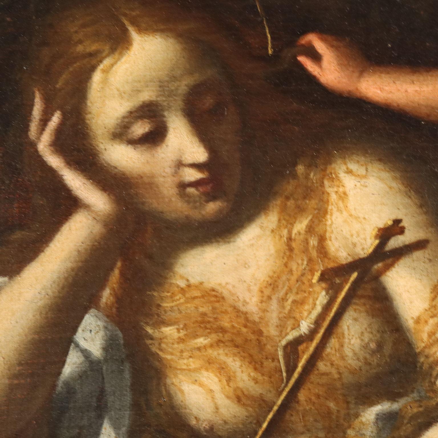 Painting The Penitent Magdalene, 17th-18th century For Sale 3