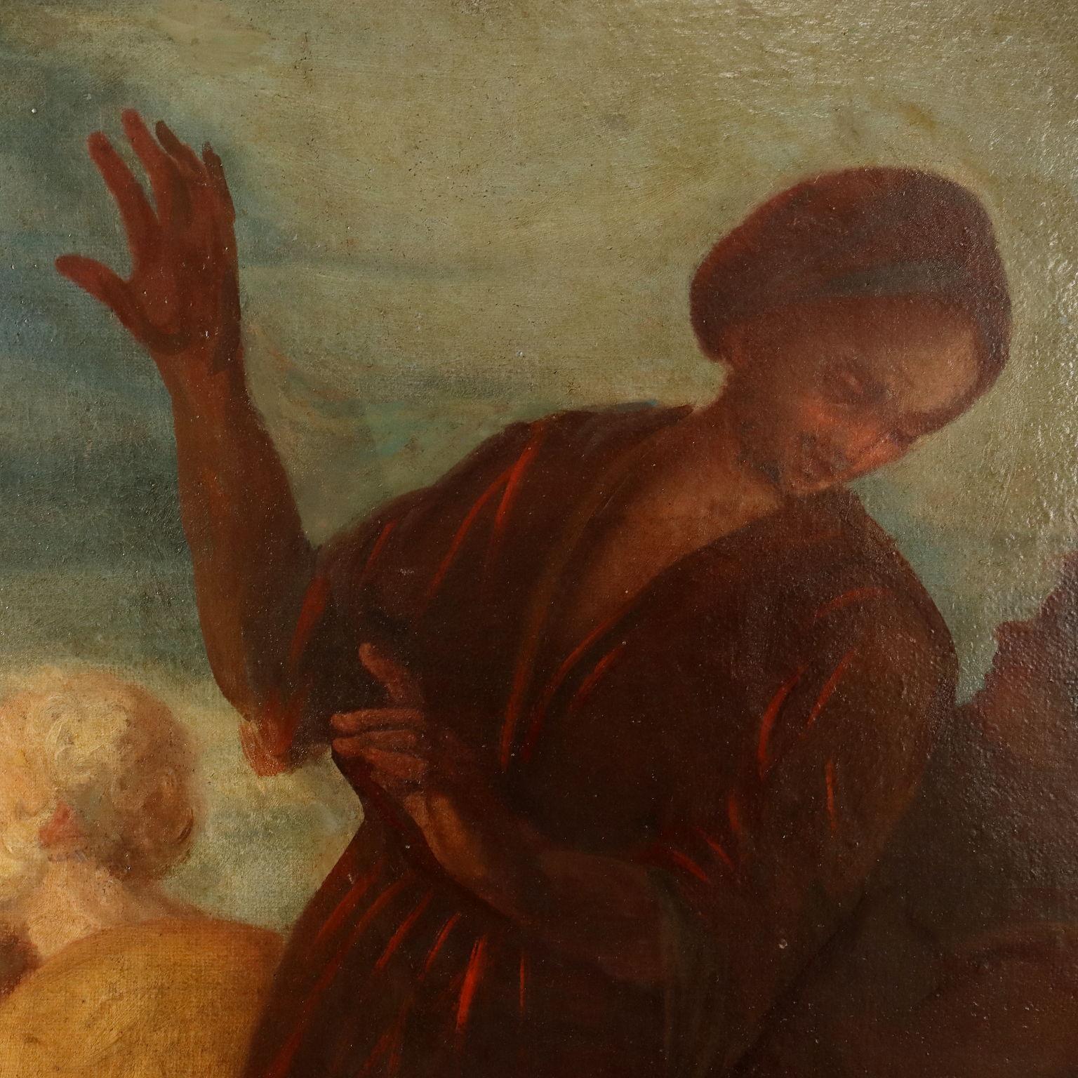 Painting The Visitation late 18th century 10