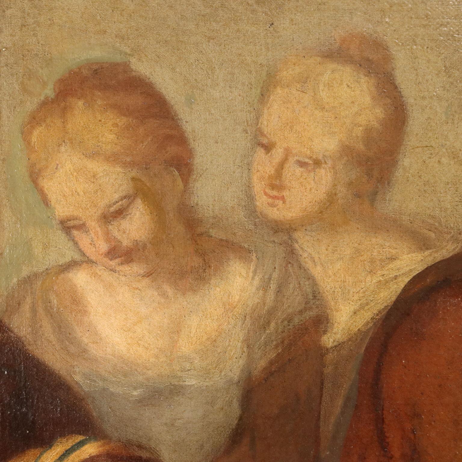 Painting The Visitation late 18th century 2