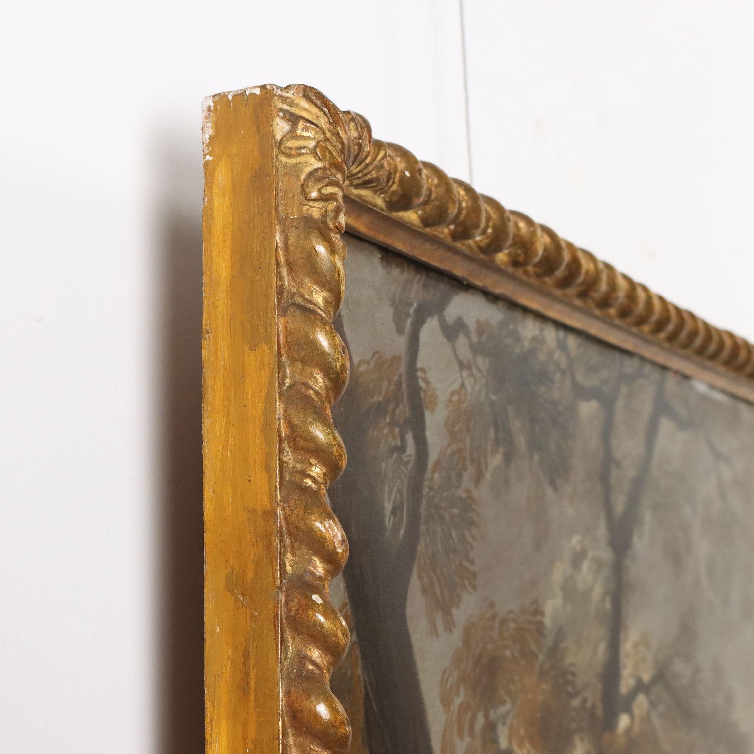 Painting The Waiting for the Battle 18th century For Sale 12