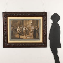 Painting Ludovico il Moro on the Tomb of Beatrice d'Este 19th century