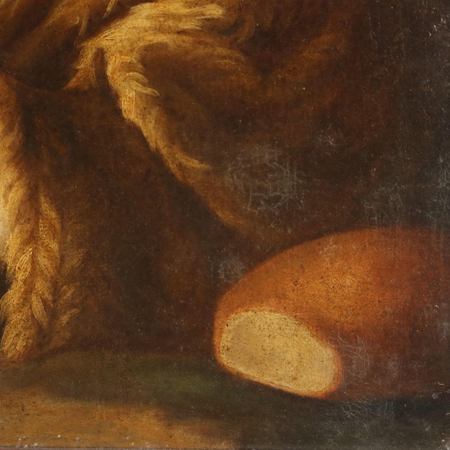 Painting Penitent Magdalene 17th century For Sale 3