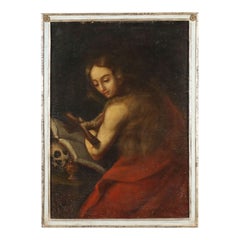 Painting Penitent Magdalene 17th century