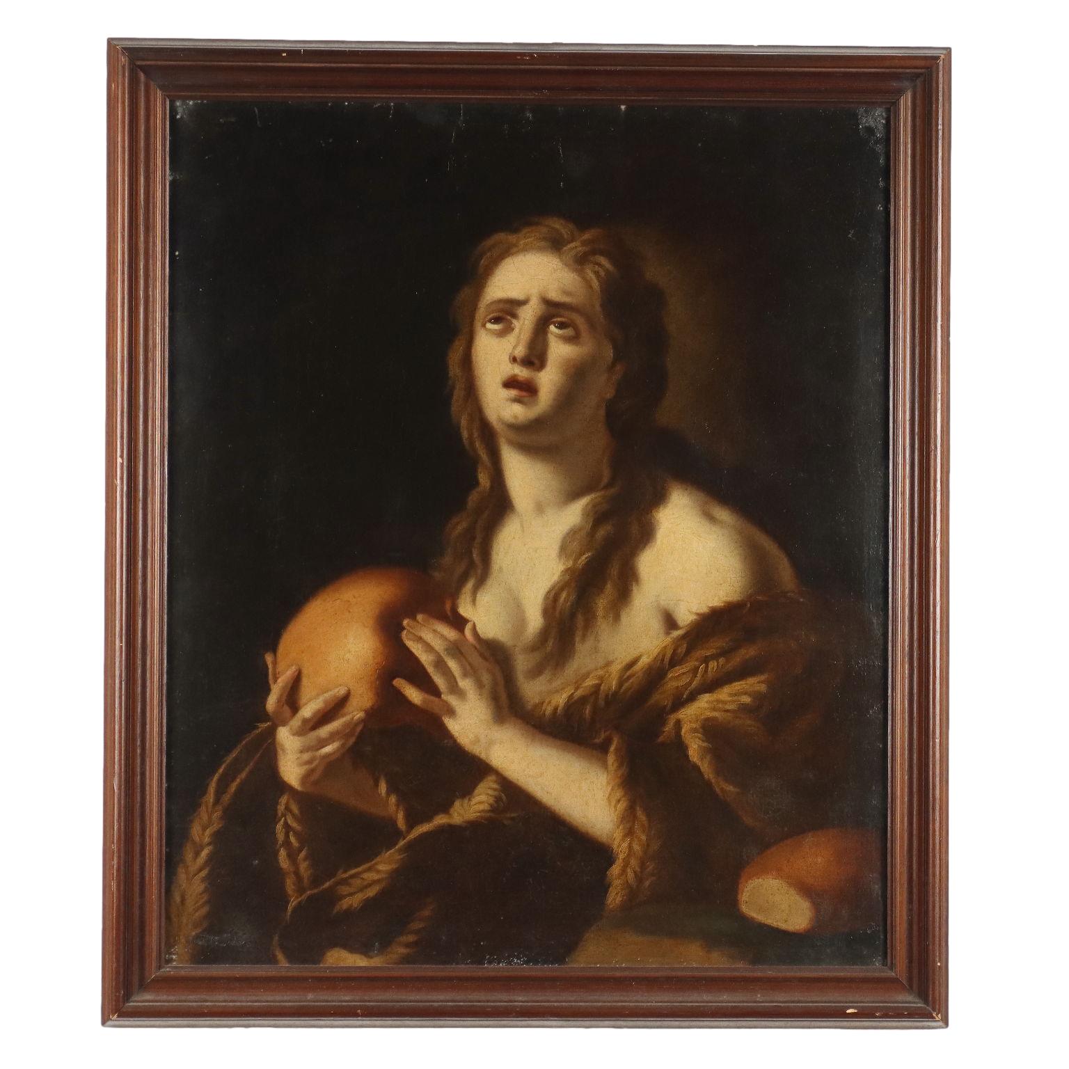 Peinture Madeleine pénitente 17e siècle