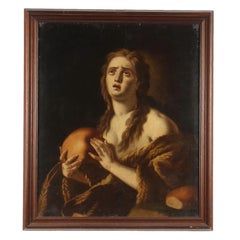 Painting Penitent Magdalene 17th century