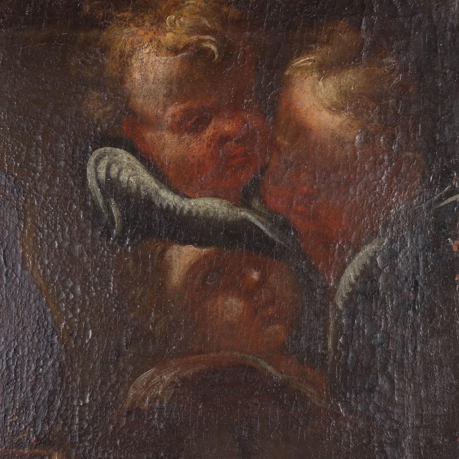 Dipinto Madonna con Bambino 1600s-1700s 4