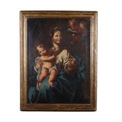 Dipinto Madonna con Bambino 1600s-1700s