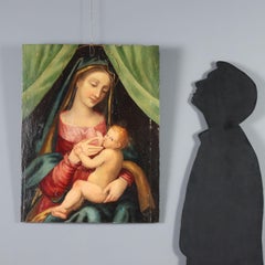 Gemälde Madonna mit Kind 16. Jahrhundert