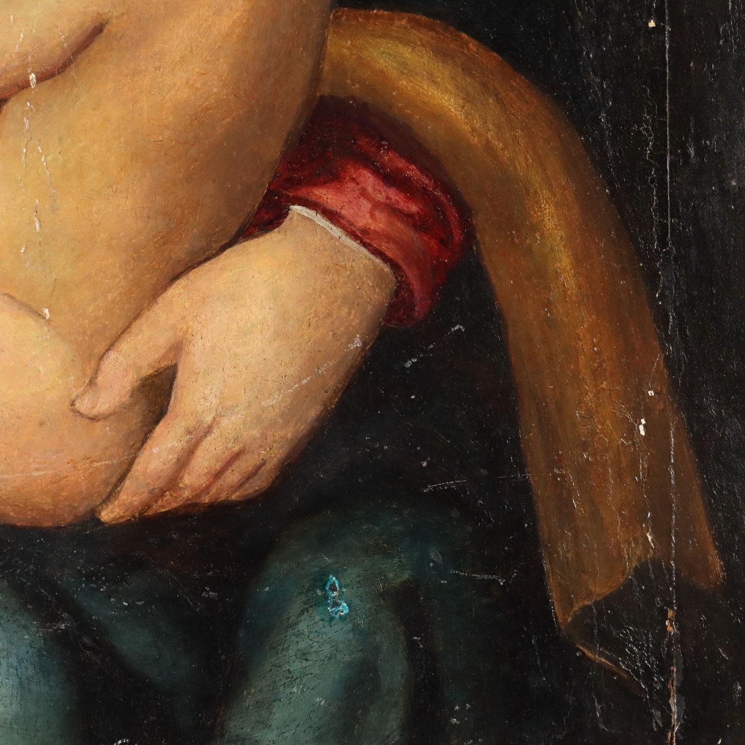Dipinto Madonna con Bambino XVI secolo im Angebot 1