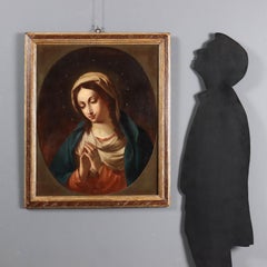 Painting Madonna Orante, Copy from Sassoferrato 18th century