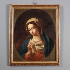 Painting Madonna Orante, Copy from Sassoferrato 18th century