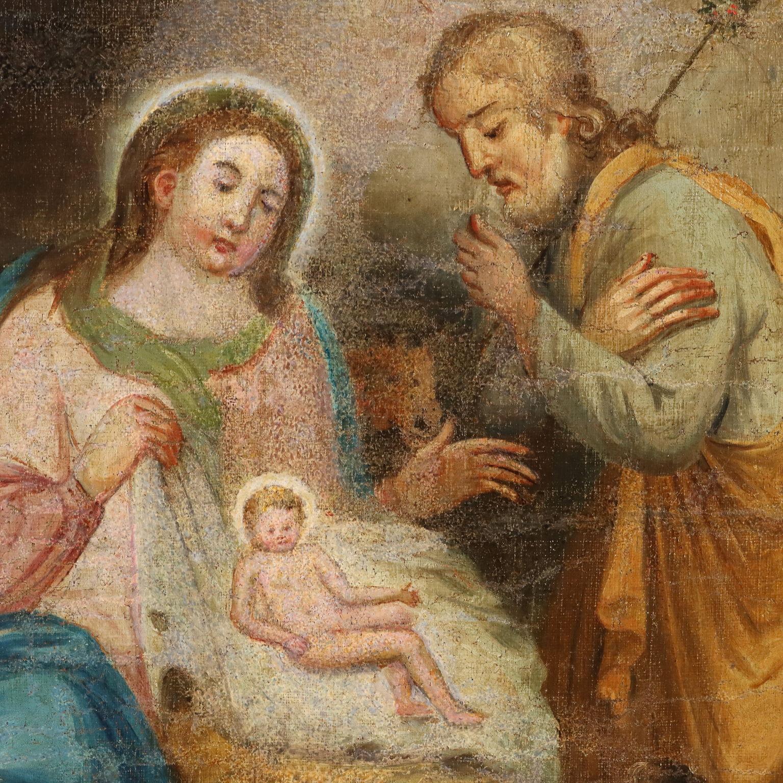 Painting Nativity 18th-19th century 1