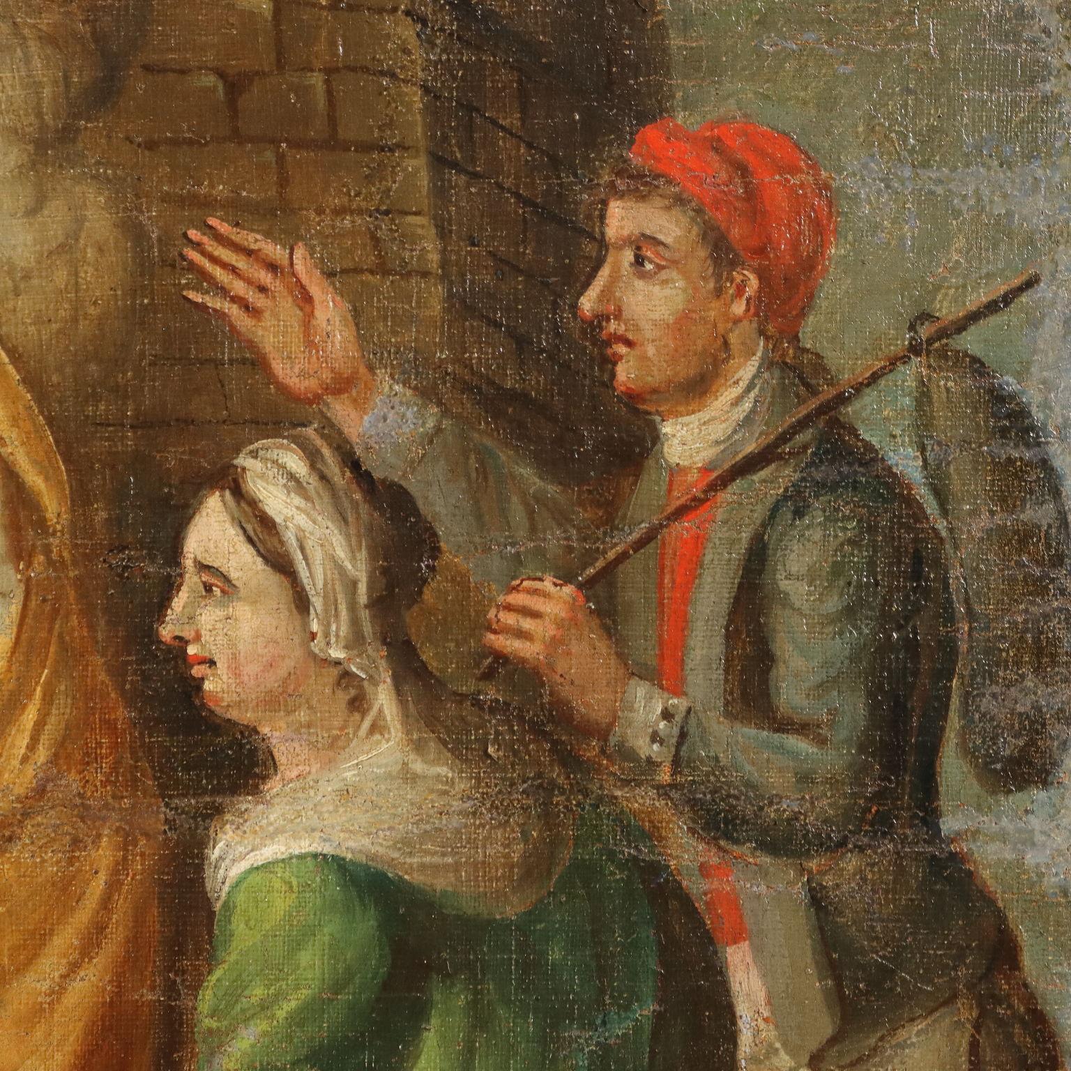 Painting Nativity 18th-19th century 2