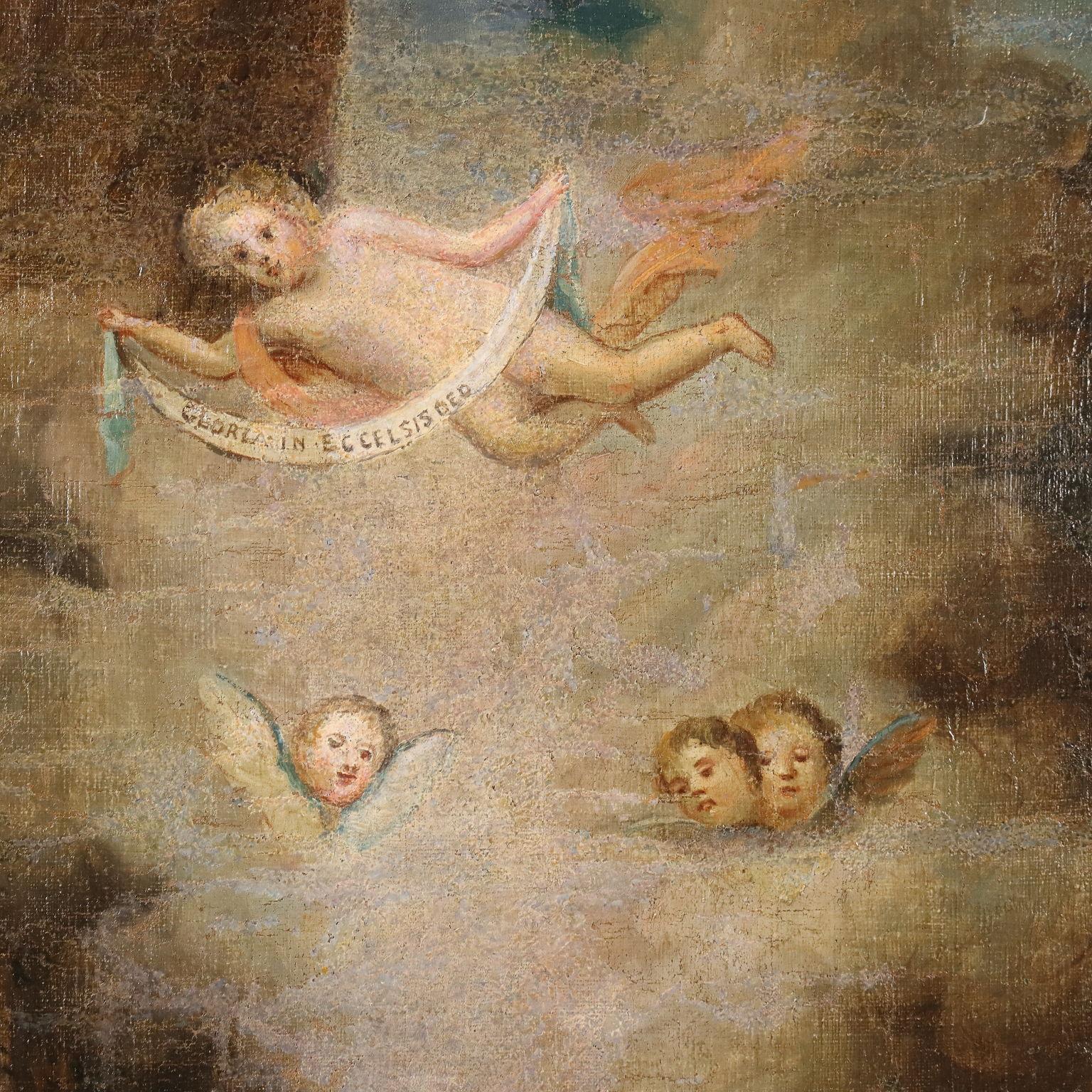 Painting Nativity 18th-19th century 5