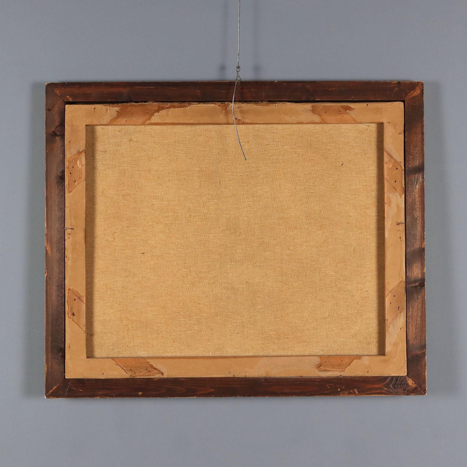 Peinture Paysage avec bergers et bergères 17-18ème siècle en vente 5