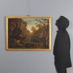 Painting Landscape with Figures 18th century