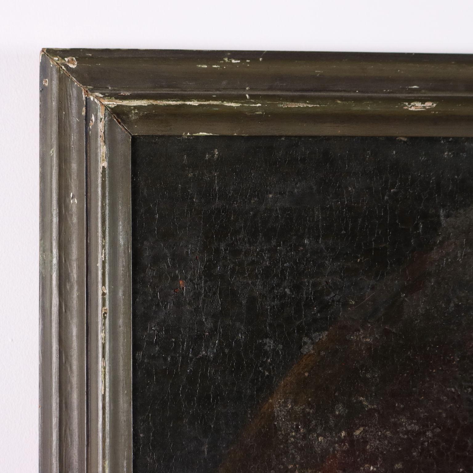 Dipinto Ritratto di Giovane Nobiluomo XVII  secolo in vendita 5