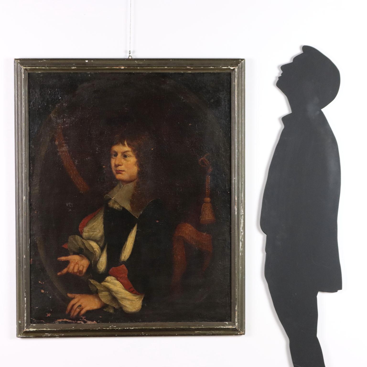 Dipinto Ritratto di Giovane Nobiluomo XVII  secolo - Painting di Unknown