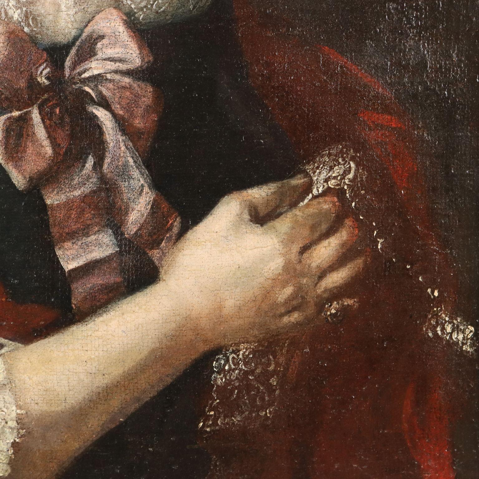 Dipinto Ritratto di Nobildonna XVIII secolo en venta 1
