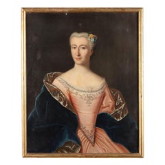 Dipinto Ritratto di Nobildonna XVIII secolo
