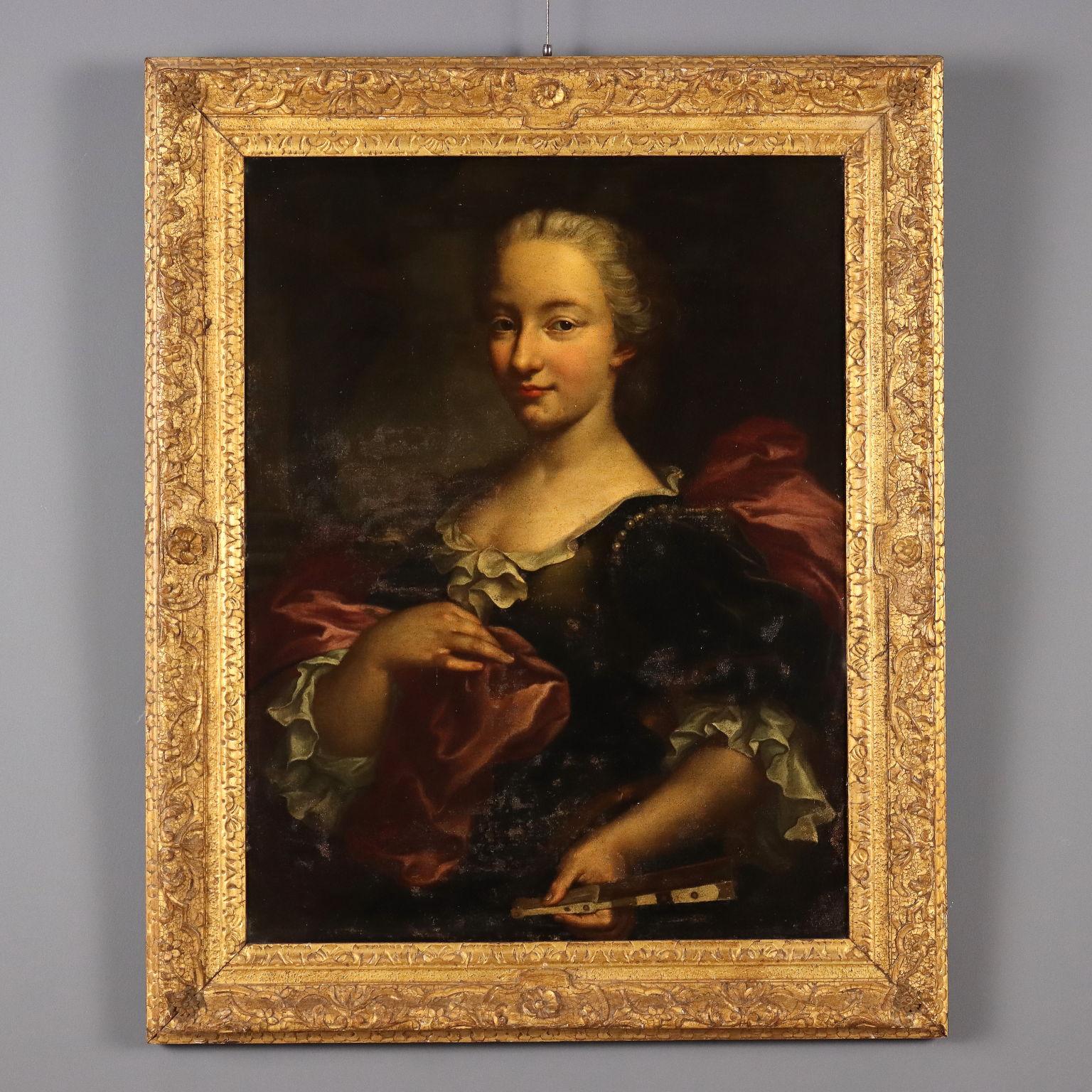 Dipinto Ritratto di Nobildonna XVIII secolo