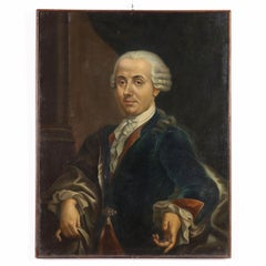 Dipinto Ritratto di Nobiluomo XVIII secolo