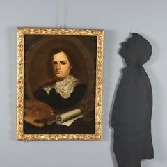 Painting Portrait of a Painter 18th century