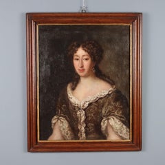 Dipinto Ritratto Femminile nello Stile di Jakob Ferdinand Voet fine 600