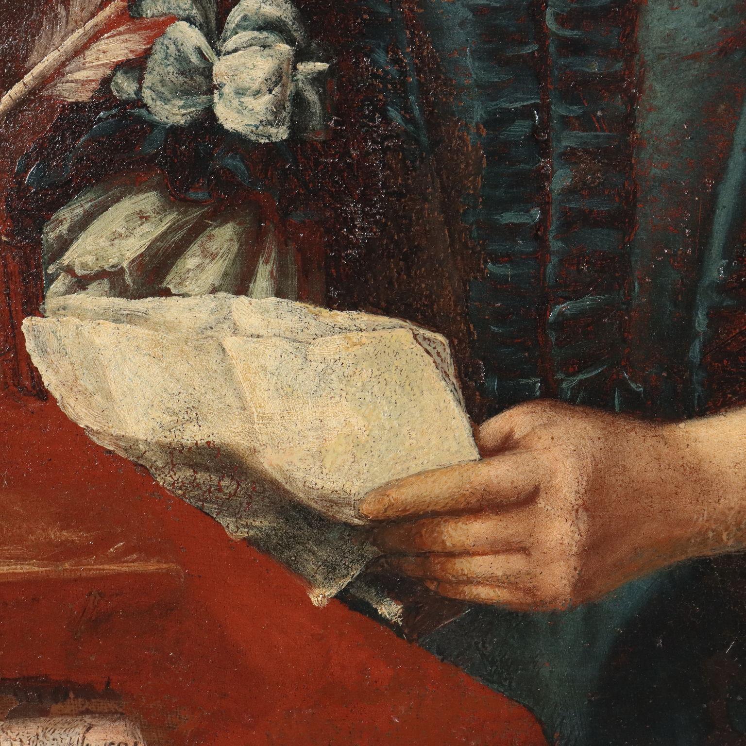 Dipinto Ritratto Femminile XVIII secolo in vendita 1