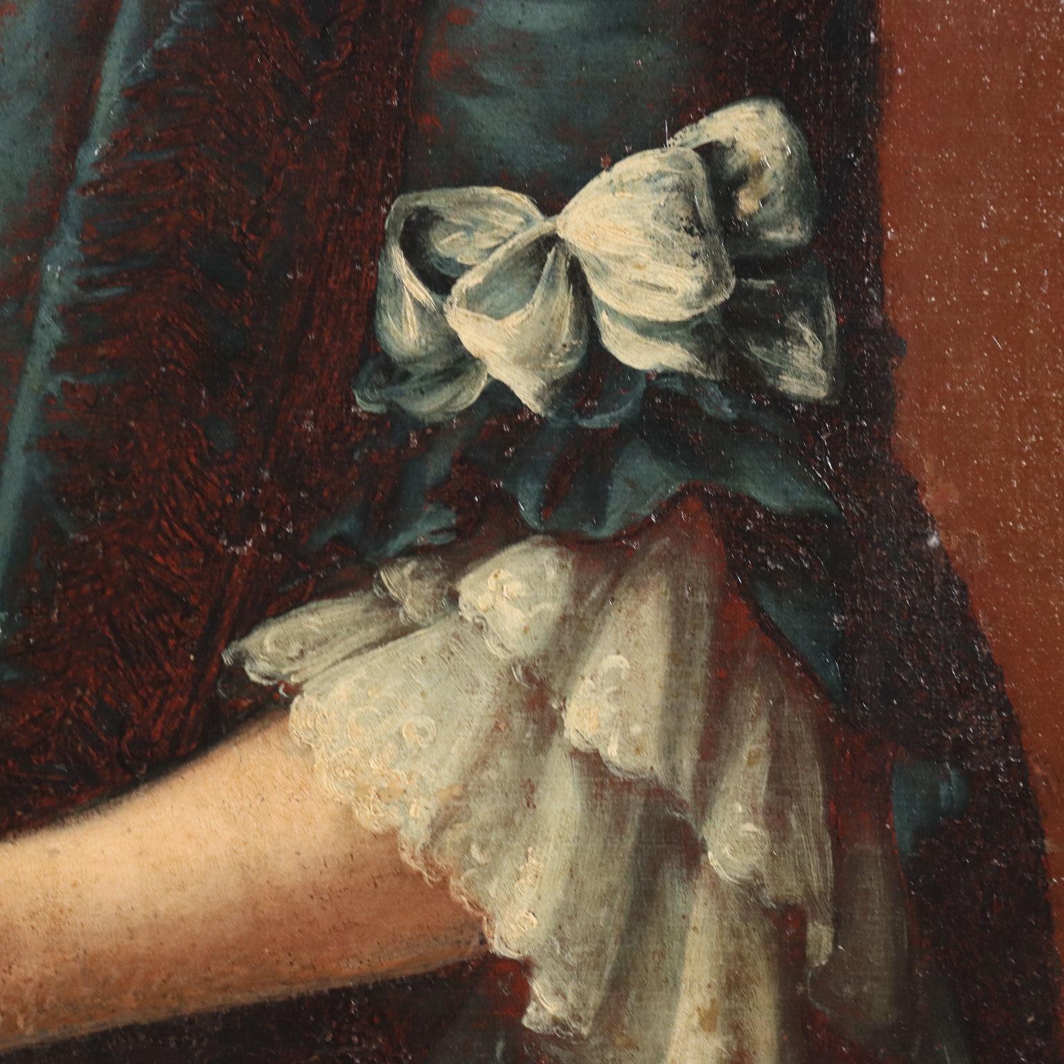 Dipinto Ritratto Femminile XVIII secolo in vendita 2