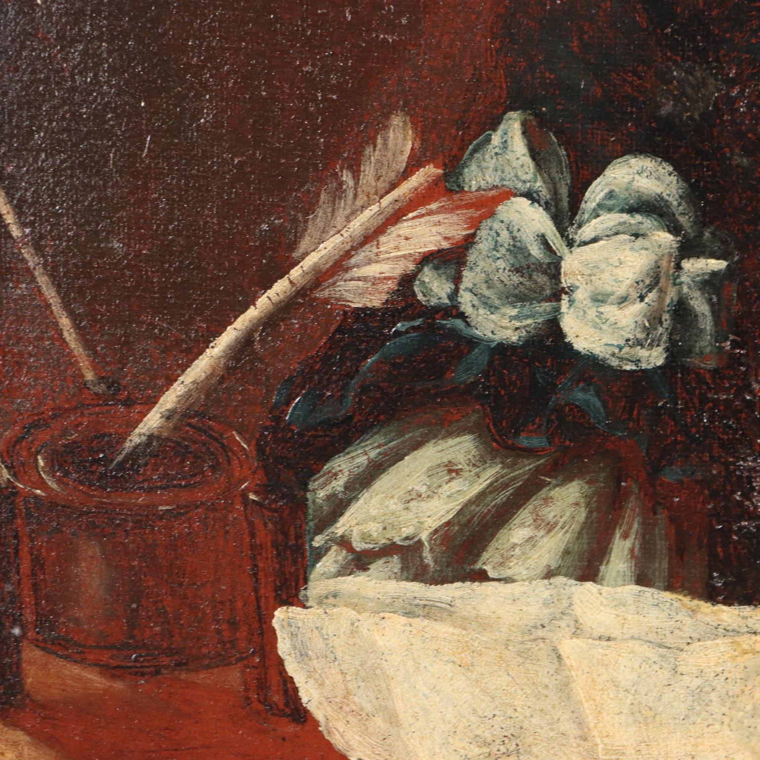 Dipinto Ritratto Femminile XVIII secolo in vendita 3