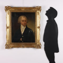 Painting Male Portrait  19thC