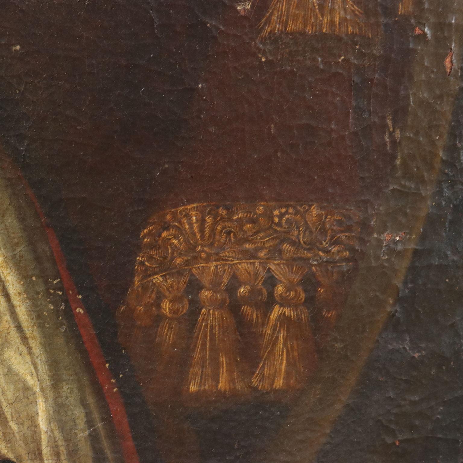 Peinture Portrait d'homme 17e siècle en vente 2