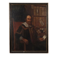 Painting Male Portrait 17th century