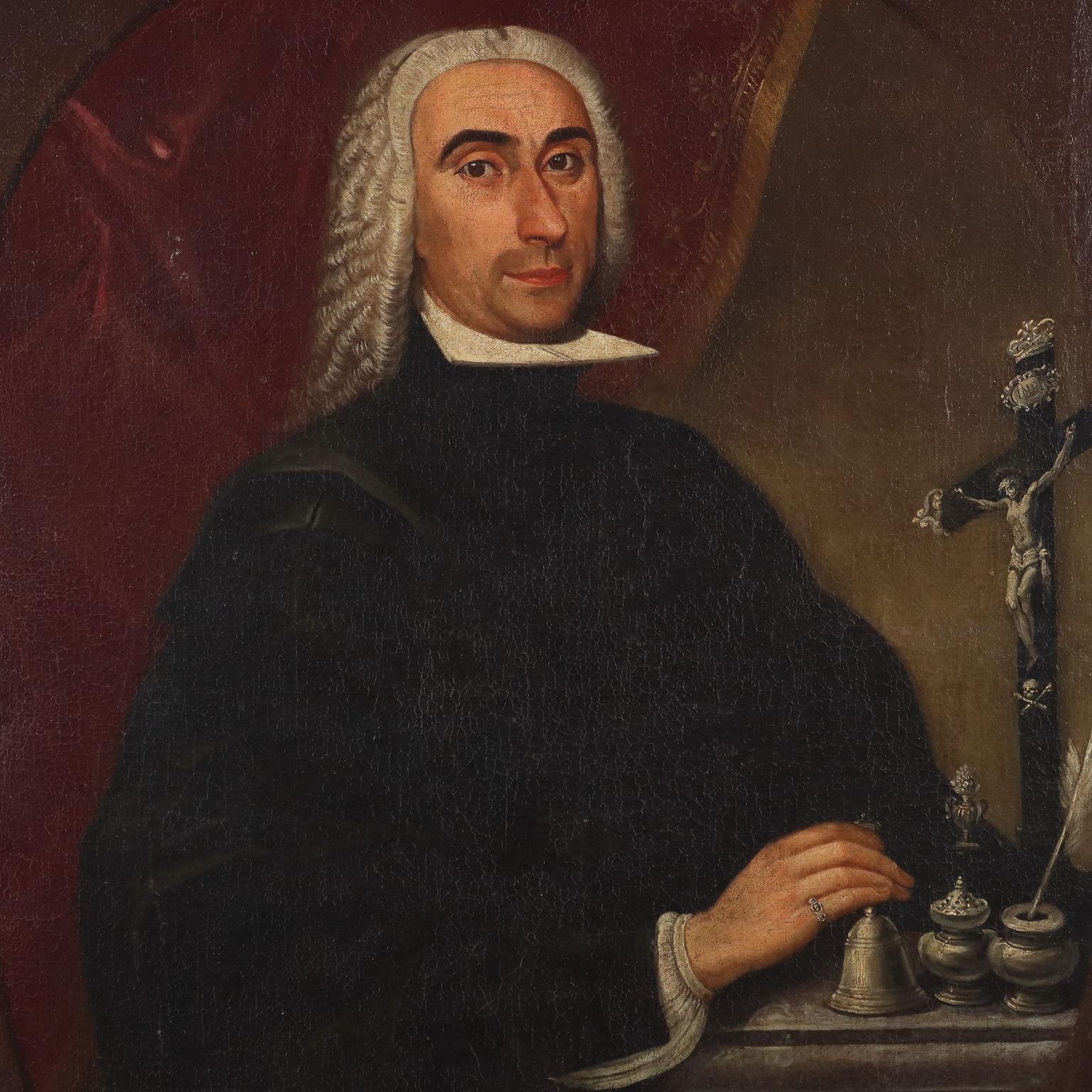 Dipinto Ritratto maschile XVIII secolo - Painting Altro stile artistico di Unknown